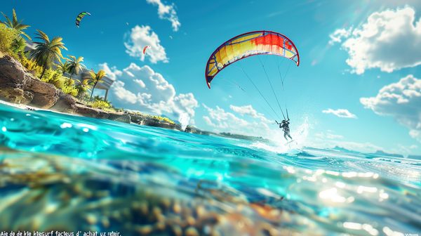 Aile de kitesurf : les facteurs d'achat à retenir